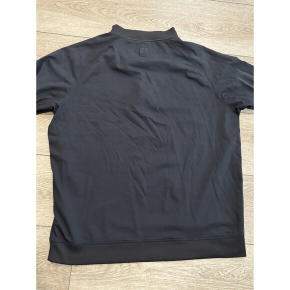 Footjoy Pullover Sweater Mens Size 2XL Black Long Sleeve 1/4 Zip Golf Casual - Picture 8 of 8